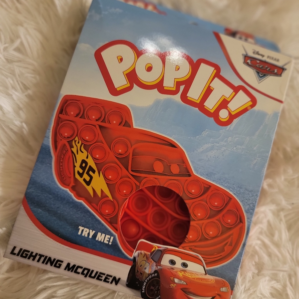 Disney Cars Lightening McQueen Pop It